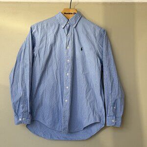 Polo Ralph Lauren-  Mens Striped Classic Collared Button Down Shirt 16 1/2 34/35